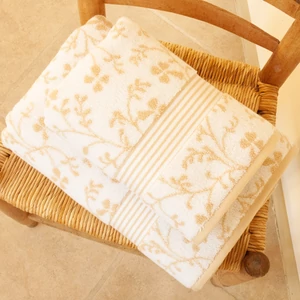 Vintage Floral karamell kéztörlő