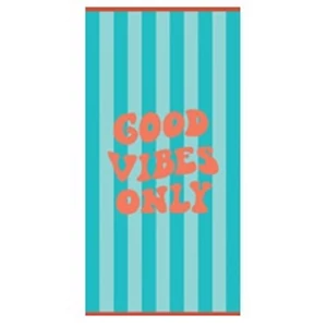 Good Vibes strandtörölköző