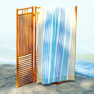Summer kék strandtörölköző