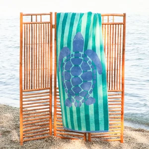 Turtle strandtörölköző