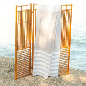 Portofino bézs strandtörölköző