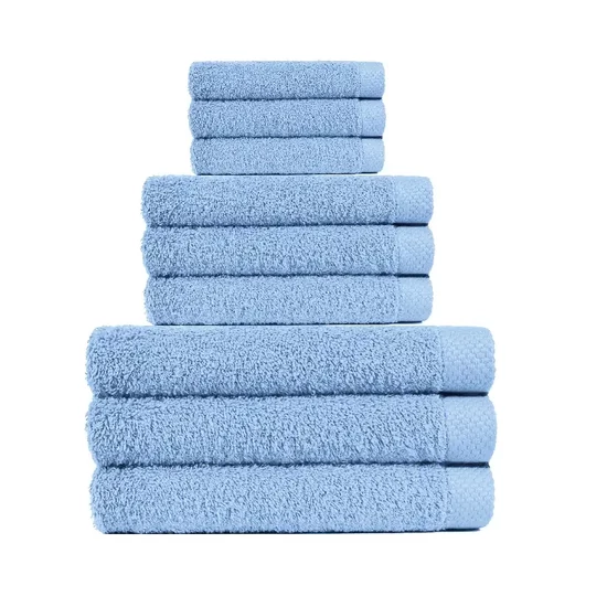 Pure világoskék kéztörlő