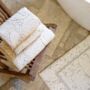 Kép 4/6 - Samambaia lenes törölköző szett és fürdőszoba szőnyeg