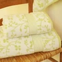 Kép 3/9 - Vintage Floral almazöld pamut törölköző