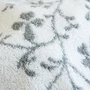 Kép 11/12 - Vintage Floral grafit törölköző szövés közeli kép