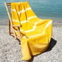 Kép 4/7 - Bali sárga nagyméretű strandtörölköző