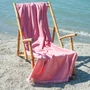 Kép 3/6 - Marbella rózsaszín egyszínű strandtörölköző
