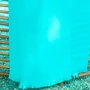 Kép 2/2 - Marbella türkiz pamut strandtörölköző