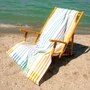 Kép 3/8 - Summer kék mintás strandtörölköző