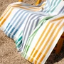 Kép 5/8 - Summer kék csíkos strandtörölköző