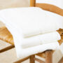 Kép 2/5 - Madeira fehér luxus pamut fürdőszobaszőnyeg
