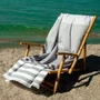 Kép 4/7 - Portofino szürke rojtos strandtörölköző
