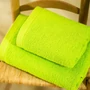 Kép 3/4 - sűrű szövésű zöld Pure törölköző