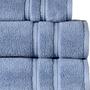 Kép 3/4 - Supreme világoskék luxus micro cotton törölköző